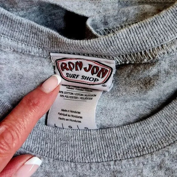 RON JON Sleeveless Cocoa Beach Graphic Tee NWOT - Picture 3 of 5